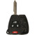 KeylessOption Just the Case Keyless Entry Remote Control Car Key Fob Shell Replacement for OHT692427AA