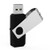RAOYI 32GB USB2.0 Flash Drive Thumb Drive Jump Drive Zip Drive with Led Indicator Memory Stick Swivel Design, Black