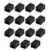 uxcell DC-003 3.5mmx1.3mm DC Power Jack Plug 3 Pin Female Socket Connector 15pcs