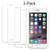 iPhone 6 Screen Protector, iPhone 6s Screen Protector, Wisdompro 0.33mm Clear Tempered Glass Screen Protector for iPhone 6, iPhone 6s - 3 Pack