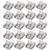 uxcell PCB USB Connector A Type Female 90 Degree Front Insert SMT Flat Mouth 20Pcs