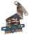 Chevy Small Block 283-305-327-350-400 Timing Tab w/Adjustable Pointer - Chrome