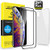 UTLK 3D Full Coverage Screen Protector for iPhone Xs Max,[2 Pack Front+1 Back+1 Camera Lens Protector] [6.5 inch],HD Clear Tempered Glass Screen Protector for iPhone Xs Max 10S Max Most Case Friendly