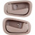ECCPP Door Handles Interior Inside Inner Front Rear Driver Passenger Side Replacement Door Handles for 1998-2002 Toyota Corolla Beige(2pcs)