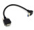 Poyiccot USB 3.0 A to Micro B Cable, Down Angle 90 Degree USB 3.0 A-Male to Micro-B with Dual Screw Locking Data Sync and Charging Cable for Industry Camera, 25cm