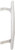 Slide-Co 141688 Sliding Door Pull, Chrome Plated