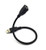 Duttek USB 2.0 Type A Male to Female Jack Sync Data Flexible Extension Gooseneck Cable Cord 30CM