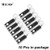Keychain Flashlight 10 Pack, MECO Mini Flashlight LED Camping Keyring Flashlight, Portable Thin & Tiny Flash Light Torch Keychain Lamp Key Chain, 45 Lumen Micro Light