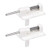 uxcell Canopy Hatch Lock Latches for RC Airplane Cockpit Cover Fixing, 26x16x9mm 2pcs