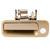 OCPTY Door Handle Exterior Front Driver Left Side Replacement fit 1997-2001 Toyota Camry Outide Door Handle Golden