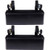 ECCPP Door Handles Exterior Outside Outer Front Driver Passenger Side for 1993-2003 Ford Ranger 1994-2000 Mazda Black(Pack of 2)