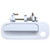 ECCPP Door Handle Exterior Outside Outer Front Driver Side for 1992-1996 Toyota Camry White