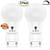 Solray LED GU24 Base Dimmable A19 Shape, 9W (60-Watt Equivalent) Fully Dimmable 4000K (Cool White/Daylight ) UL-Listed 2 Pack