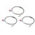 uxcell K-Type Thermocouple Temperature Sensors M6 Thread Probe with 1M/3.3Ft Wire 3pcs