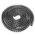 uxcell 10mm Flexible Spiral Tube Cable Wire Wrap Computer Manage Cord Black 3Meter