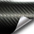 VViViD XPO Black Carbon Fiber 5ft x 1ft Car Wrap Vinyl Roll with Air Release Technology