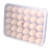 77L Egg Holder, Plastic Portable Egg Holder for Refrigerator, 30 Egg Container with Lid - Egg Tray for Protect and Keep Fresh, Clear Stackable Large Egg Case