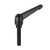 uxcell M12 x 60mm Handle Adjustable Clamping Lever Thread Push Button Ratchet Male Threaded Stud