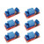 FICBOX 6Pack 5V One 1 Channel Relay Module Board Shield With Optocoupler Support High And Low Level Trigger Power Supply Module For Arduino