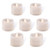 Homemory Bright White LED Tea Light Candles, Flickering LED Tea Lights, Battery Operated Candles [Pack of 12] [D1.4''X H1.25'']