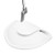 Hireko Mallet Putter Oversize Head Cover, White