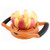 Apple Slicer Corer, Newness Premium Apple Slicer Corer, Cutter, Divider, Wedger, Stainless Steel Apple Slicer with 8 Sharp Serrated Blade, Ergonomic Grip Handle and Plastic Base, Orange