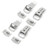 Flyshop 4 Set Stainless Steel Box Chest Case Spring Loaded Draw Toggle Latch
