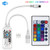 Konxie Smart WiFi RGB/GRB LED Controller, Compatible with Alexa/Google Assistant, for 5050/3528 LED Strip Light, Have 24 Key Remote Control,Support Android iOS System