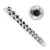 HORUSDY 11 Pc Female E Torx Star Socket Set/Rail, Female External Star Socket Set E4 - E20 Torque Socket Set