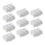 uxcell Spring Connectors, Quick Wire Connector Terminal Barrier Block 3 Positions 10pcs