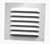 Duraflo 620808 Gable Vent, 8-Inch X 8-Inch