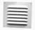 Duraflo 620808 Gable Vent, 8-Inch X 8-Inch