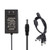 COOLM 12V 4A DC Power Adapter 100-240V 50/60Hz to DC 12V 4A Power Supply 48W LED Transformer Charger with 5.5mm x 2.1mm 4 Way Power Splitter Cable