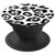 Black And White Leopard - Cheetah Print - PopSockets Grip and Stand for Phones and Tablets