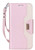 ProCase Wallet Case for iPhone XR, Folio Flip Case with Kickstand Card Holders Mirror Wristlet, Folding Stand Protective Cover for Apple iPhone XR 6.1" 2018 Release -Pink