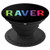 Raver - Funny Rave Gift - Techno Music Trap EDM Festival - PopSockets Grip and Stand for Phones and Tablets