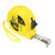 uxcell 10M Long Measuring Tape Plastic Round Case Retractable Measure Tape 25mm Yellow