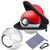 HEYSTOP Portable Carrying Case for Nintendo Switch Poke Ball Plus Controller, 3in1 Accessory Bag for Pokémon: Let's Go Pikachu Eevee Game for Nintendo Switch?Carrying Case+Carrying Bag+Clear case?