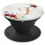 Matte Rose Gold Letter J Pink Marble Floral Initial Monogram - PopSockets Grip and Stand for Phones and Tablets