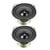 uxcell 4 Ohm 10 Watts 48mm Magnet Dia Round Internal Magnet Speaker Loudspeaker 2pcs