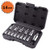 TACKLIFE 14-Piece Hex Bit Socket Set, Metric, S2 Steel + CR-V - HBS1A
