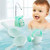 Bath Toys for Toddlers Babies Kids 1 2 3 Year Old Boys Girls Bathtub Toys Bath Wall Toy Fill Flow and Spin Waterfall Station with Strong Suction Cups Bath Toys