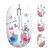 TENMOS M101 Wireless Mouse Cute Silent Computer Mice with USB Receiver, 2.4G Optical Wireless Travel Mouse 1600 DPI Compatible with Laptop, Notebook, PC, Computer (Bird)