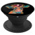 Cow Head Face Print Colorful Watercolor Floral Heifer - PopSockets Grip and Stand for Phones and Tablets