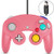 VOYEE Gamecube Controller, Classic Wired Controllers Compatible with Wii Nintendo Gamecube (Pink)