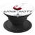 Wine Not Red Wine Glass On White Background - PopSockets Grip and Stand for Phones and Tablets
