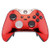 eXtremeRate Chrome Red Front Housing Shell Case, Faceplate Cover Replacement Kit for Xbox One Elite Controller (Model 1698)