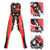 Wire Stripper, Self-Adjusting Heavy Duty Cable Cutter Crimper for Stripping Wire from AWG 10-24, Automatic Strippers