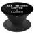 All I Need Is Coffee & Lashes, Funny - PopSockets Grip and Stand for Phones and Tablets