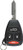 KeylessOption Keyless Entry Remote Control Uncut Ignition Car Key Fob Replacement for KOBDT04A